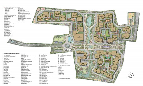 Master Plan of Sattva City Shettigere